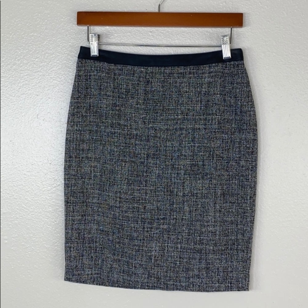 ANN TAYLOR WOMEN TWEED SKIRT SIZE 2P